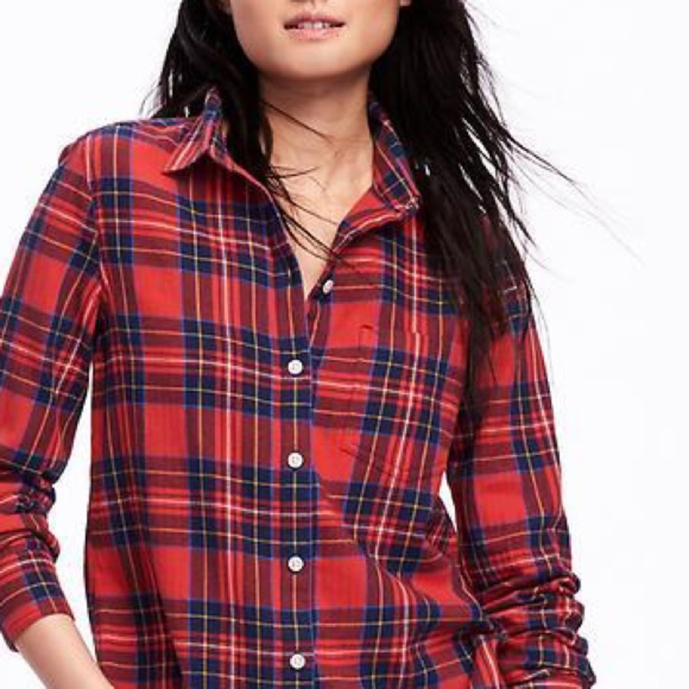 Flannel button up